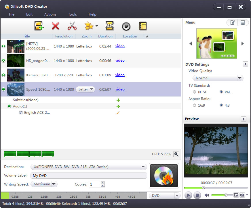 xilisoft dvd creator 7.1.3 build 20130417